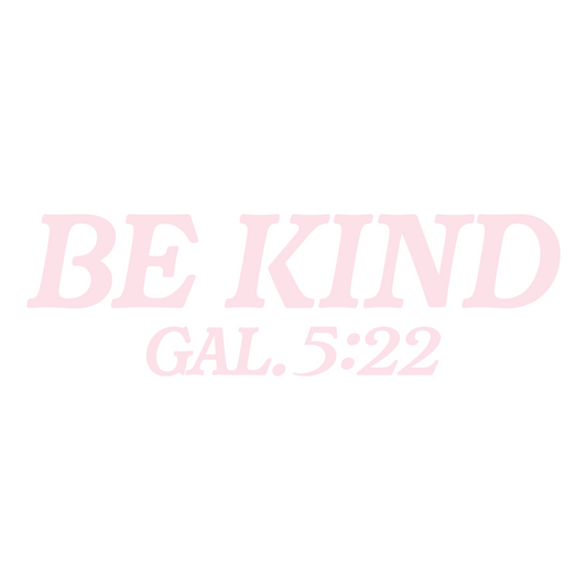 Be Kind Pink Sticker