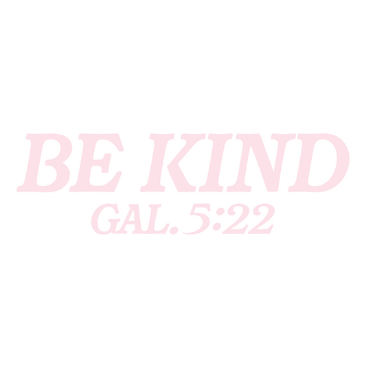 Be Kind Pink Sticker