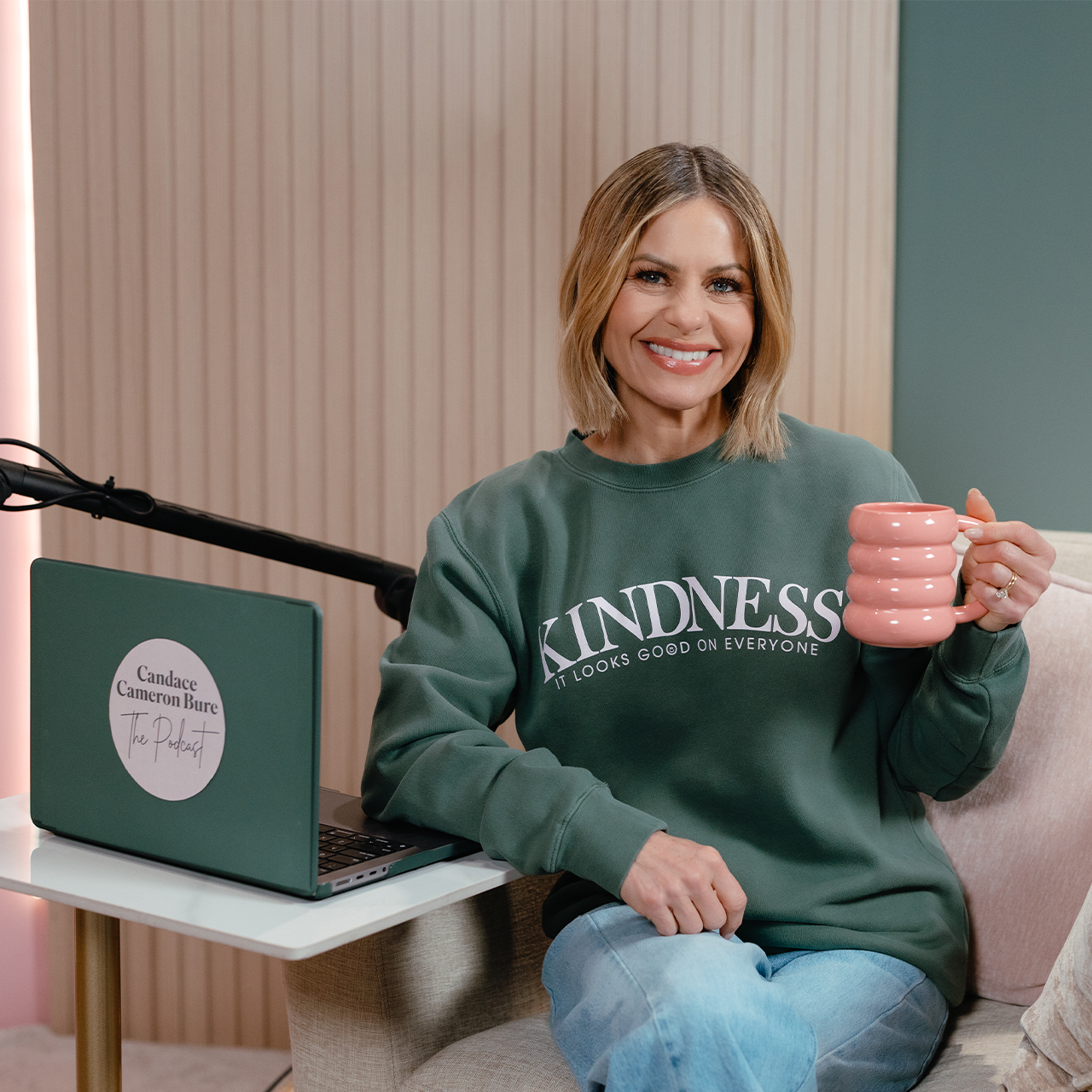 Kindness Looks Good Crewneck