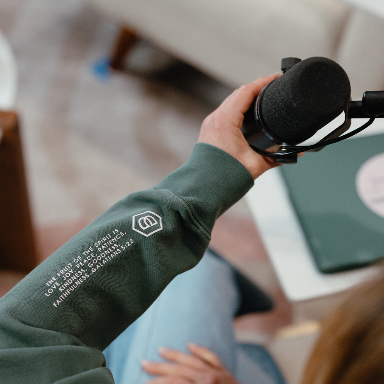 Kindness Looks Good Crewneck